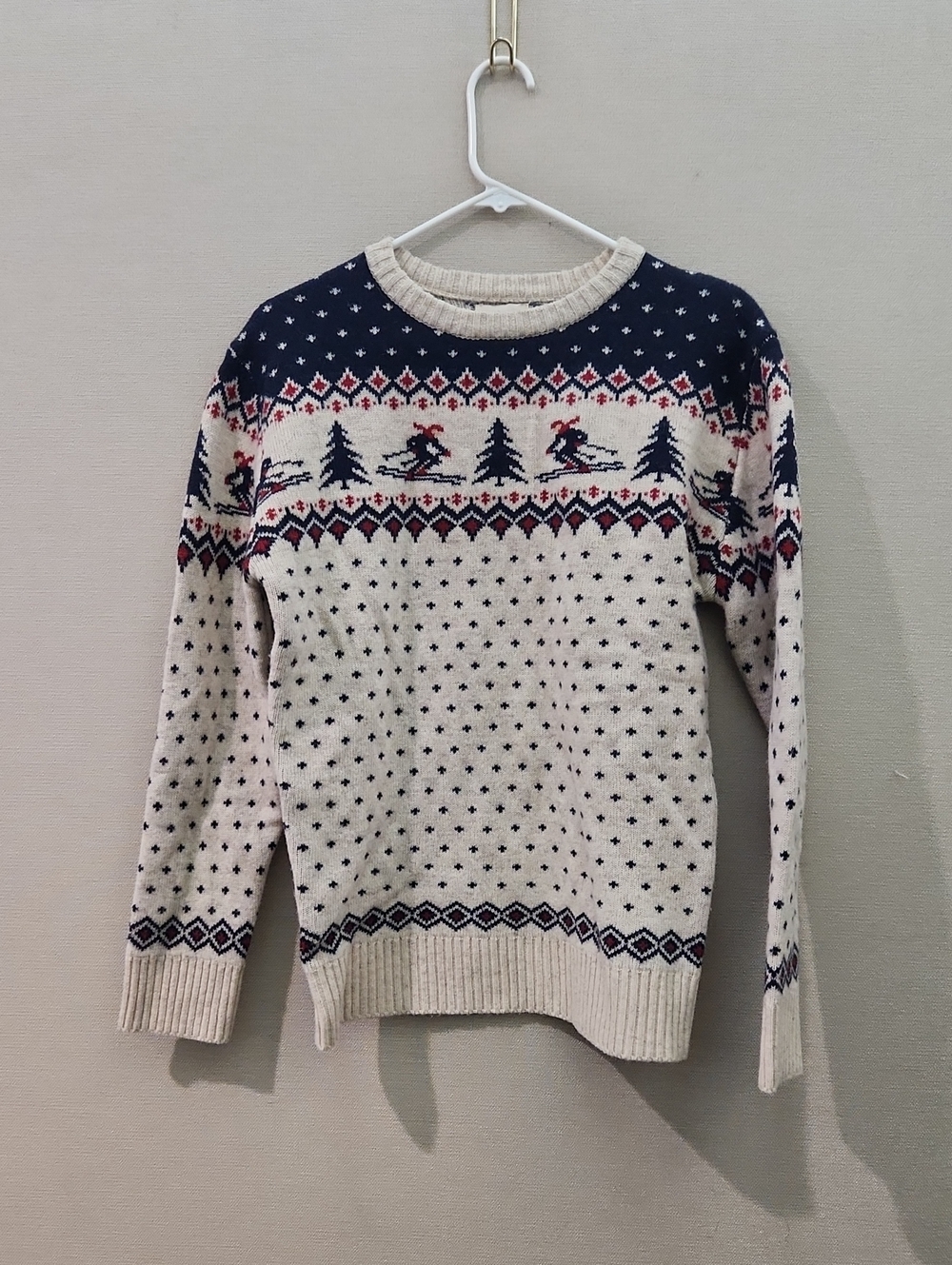 Cozy Cabin Sweaters Kiel James Patrick Alpine Ski Sweater Unisex Size Large - Picture 2 of 13